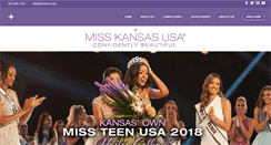 Desktop Screenshot of misskansasusa.com